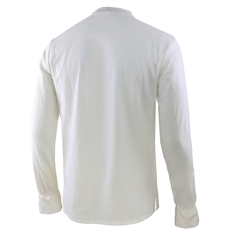 Heren Renaissance overhemd Pir - Mens Linen Shirt Long Sleeve recensie en prijs